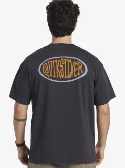 Quiksilver Real Surfin T-Shirt Black Hot