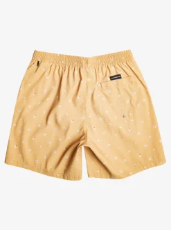 Quiksilver Re-Mix 17" Volleys Mustard Outlet