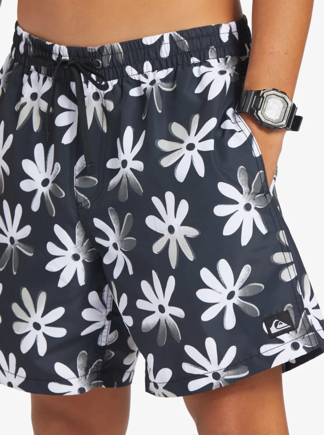 Quiksilver Re-Mix 17" Volleys Tarmac Discount