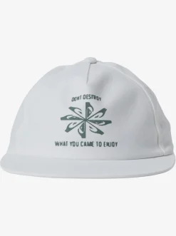 Quiksilver Rethought Baseball Hat Snow White Shop