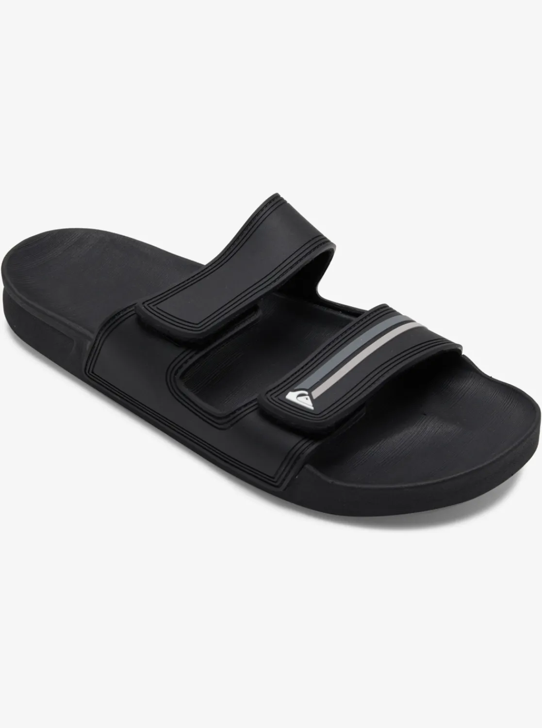 Quiksilver Rivi Double Adjust Sandals Black/Grey/Black Hot