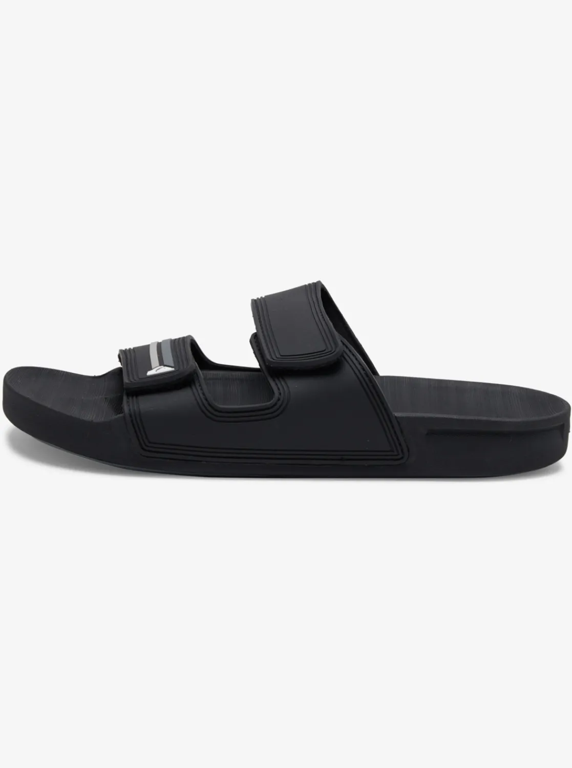 Quiksilver Rivi Double Adjust Sandals Black/Grey/Black Hot
