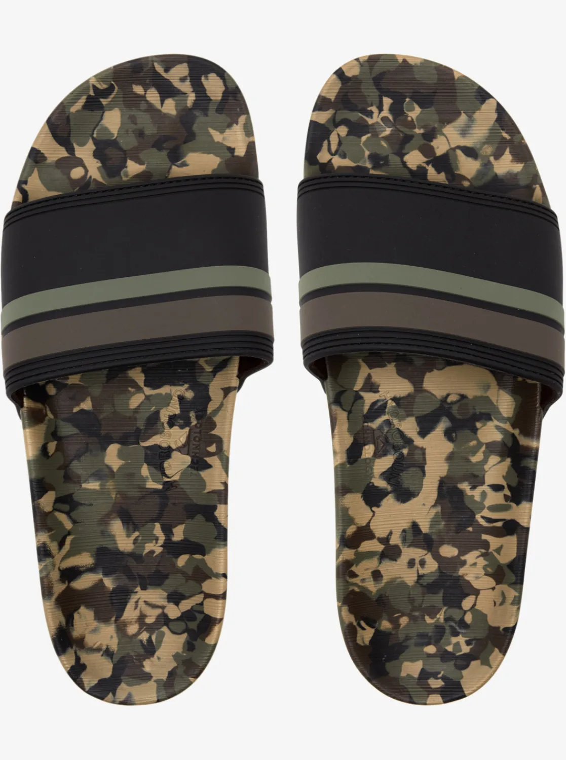 Quiksilver Rivi Slides Green 2 Cheap