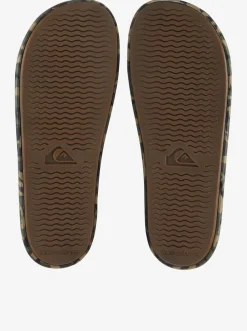 Quiksilver Rivi Slides Green 2 Cheap