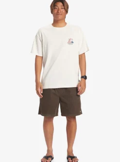 Quiksilver Roadways Mnd T-Shirt Gardenia Best Sale