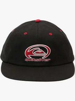 Quiksilver Saturn Crawler Snapback Hat Black Flash Sale