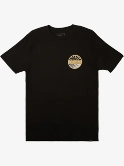 Quiksilver Sea Brigade T-Shirt Black Hot