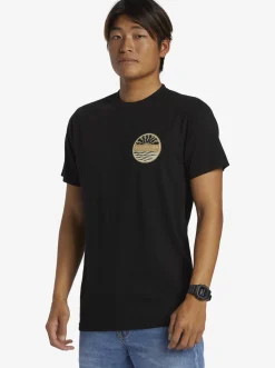 Quiksilver Sea Brigade T-Shirt Black Hot