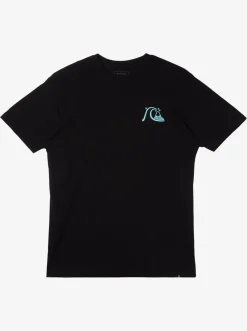 Quiksilver Send Wax Mtz T-Shirt Black New