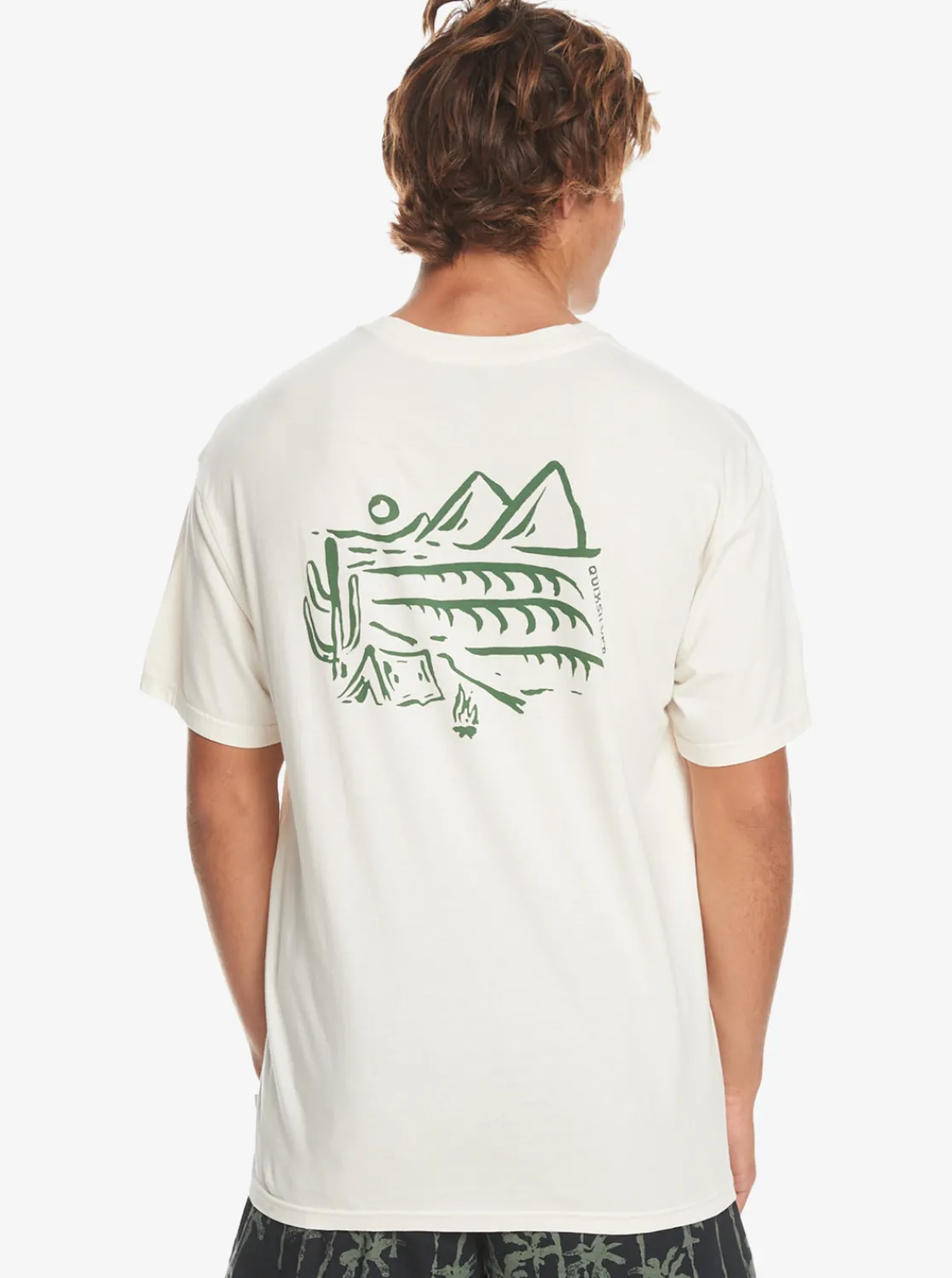 Quiksilver Silver Lining T-Shirt Birch Sale