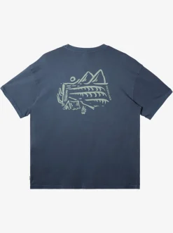 Quiksilver Silver Lining T-Shirt Dark Slate Best