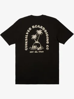 Quiksilver Skull Island T-Shirt Black Sale