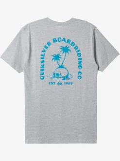 Quiksilver Skull Island T-Shirt Athletic Heather Discount