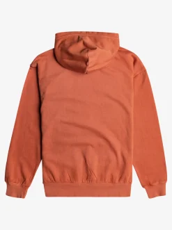 Quiksilver Slab Hoodie Baked Clay Fashion