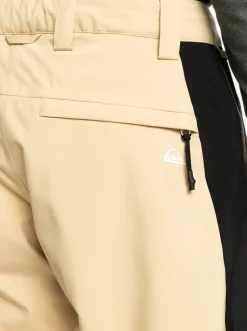 Quiksilver Snow Down Technical Snow Pants Pale Khaki Best Sale