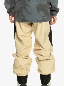 Quiksilver Snow Down Technical Snow Pants Pale Khaki Best Sale