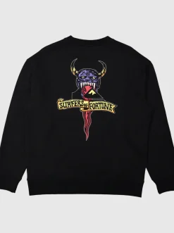 Quiksilver Sof Sweatshirt Black Hot