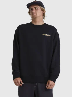 Quiksilver Sof Sweatshirt Black Hot