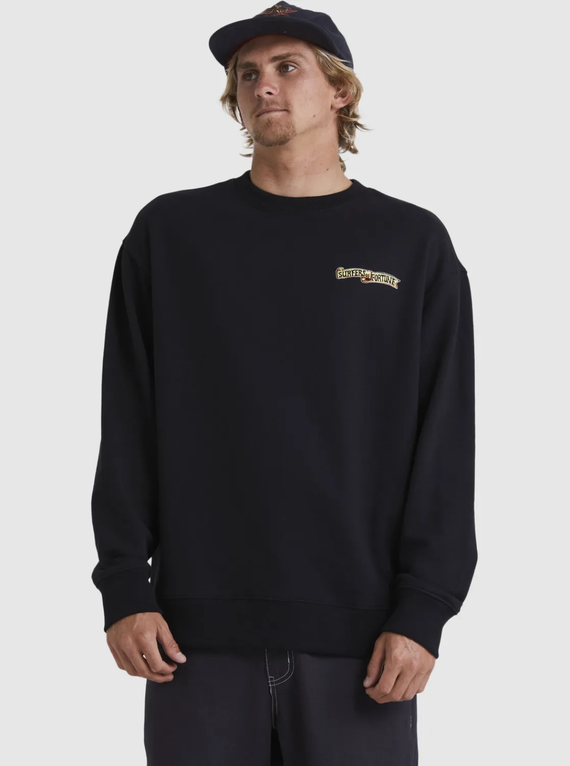 Quiksilver Sof Sweatshirt Black Hot