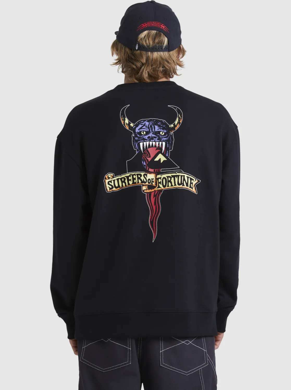 Quiksilver Sof Sweatshirt Black Hot