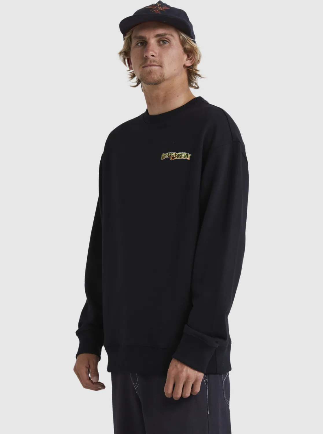 Quiksilver Sof Sweatshirt Black Hot