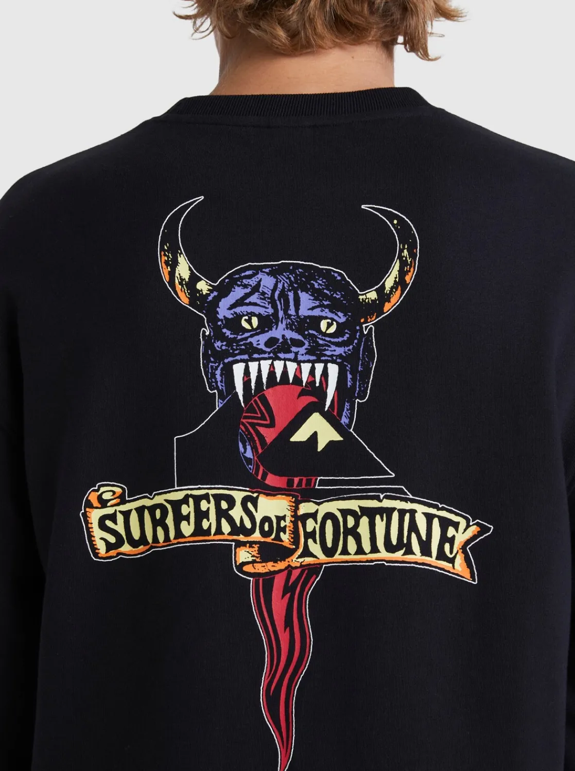 Quiksilver Sof Sweatshirt Black Hot