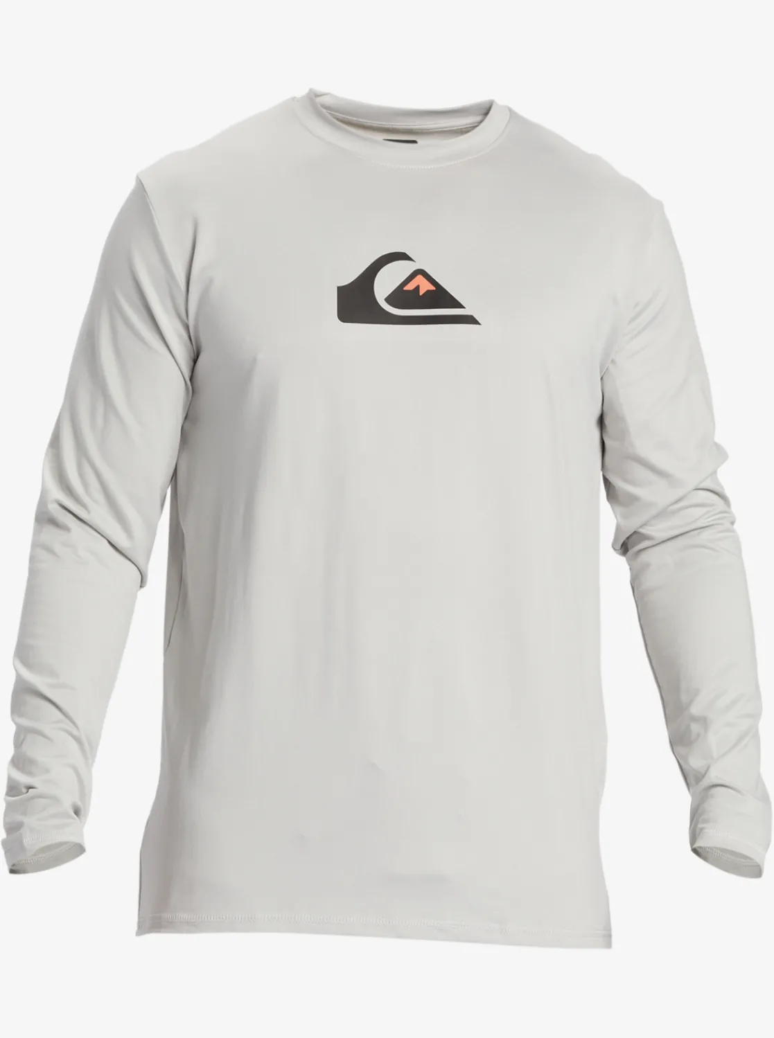 Quiksilver Solid Streak Long Sleeve Upf 50 Surf Tee Gray Violet Shop