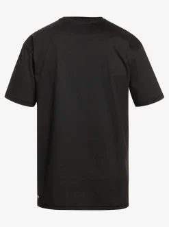 Quiksilver Solid Streak Short Sleeve Upf 50 Surf Tee Black Best