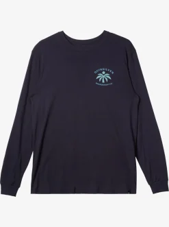 Quiksilver Solo Arbol Long Sleeve T-Shirt Navy Blazer Outlet