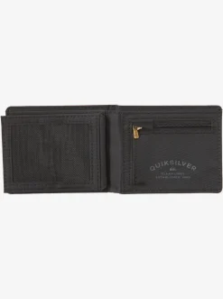 Quiksilver Stitchy Tri-Fold Wallet Rubber Discount