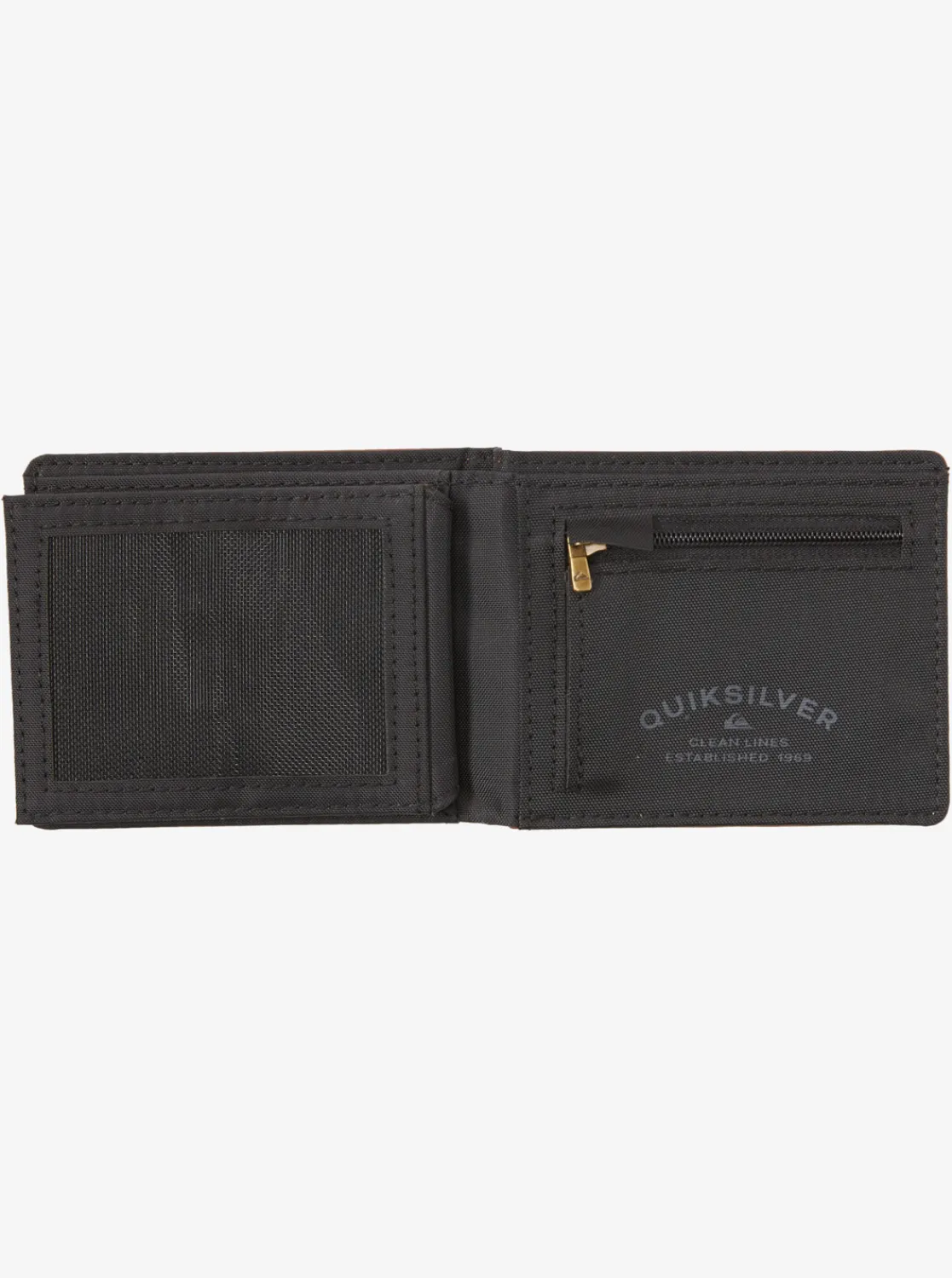 Quiksilver Stitchy Tri-Fold Wallet Rubber Discount