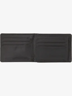 Quiksilver Stitchy Tri-Fold Wallet Chocolate Brown Store