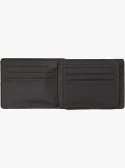Quiksilver Stitchy Tri-Fold Wallet Black Black Discount