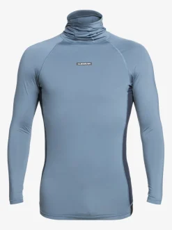 Quiksilver Storm Tripper Hooded Long Sleeve Surf Top Bering Sea Outlet
