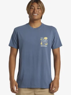 Quiksilver Summer Hope T-Shirt Bering Sea Cheap