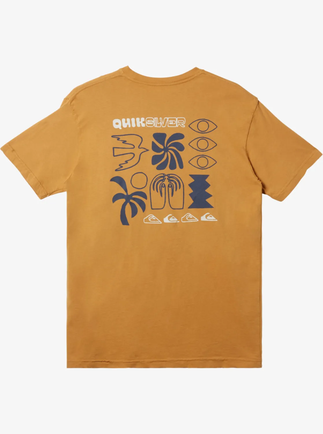 Quiksilver Summer Hope T-Shirt Mustard Shop