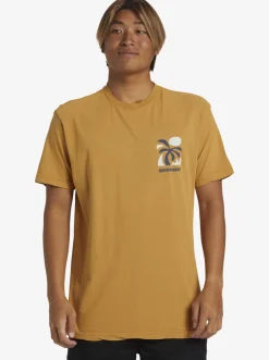 Quiksilver Summer Hope T-Shirt Mustard Shop