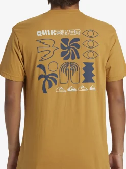 Quiksilver Summer Hope T-Shirt Mustard Shop
