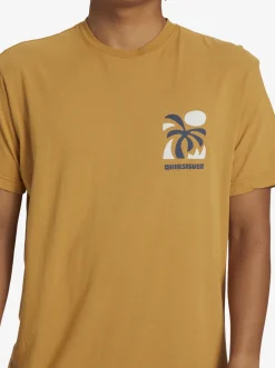 Quiksilver Summer Hope T-Shirt Mustard Shop