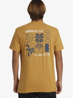Quiksilver Summer Hope T-Shirt Mustard Shop