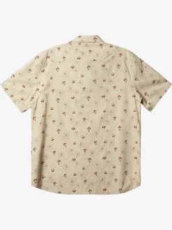 Quiksilver Summer Petals Short Sleeve Shirt Birch Best Sale