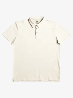 Quiksilver Sunset Cruise Short Sleeve Polo Shirt Light Grey Heather Online