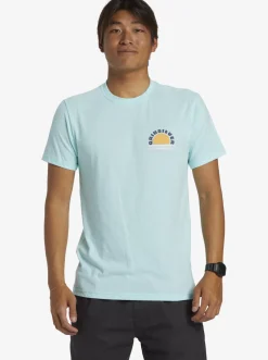 Quiksilver Sunset Dreams T-Shirt Beach Glass Heather Sale