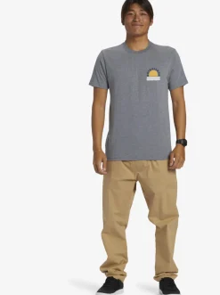 Quiksilver Sunset Dreams T-Shirt Medium Grey Heather Cheap