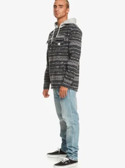 Quiksilver Super Swell Zip-Up Hoodie Tarmac Playa Mesa Online
