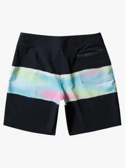 Quiksilver Surfsilk Air Brush 19" Boardshorts Black Best Sale