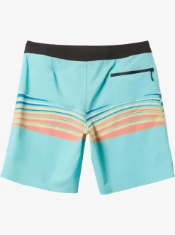 Quiksilver Surfsilk Air Brush 19" Boardshorts Blue Radiance Cheap