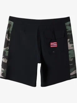 Quiksilver Surfsilk Arch Hawaii 19" Boardshorts Black Outlet