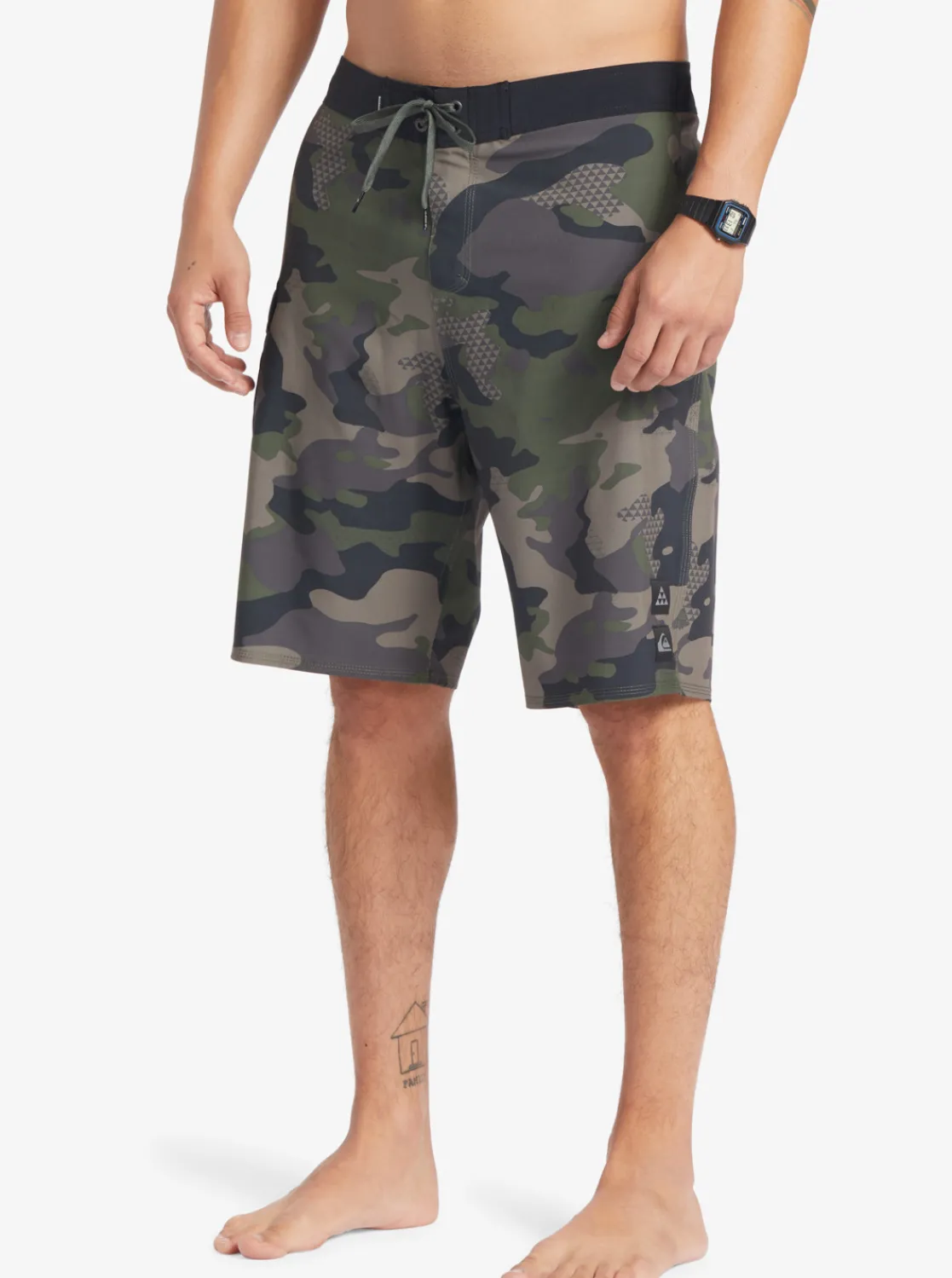 Quiksilver Surfsilk Hawaii Camo 21 21" Boardshorts Thyme Sale