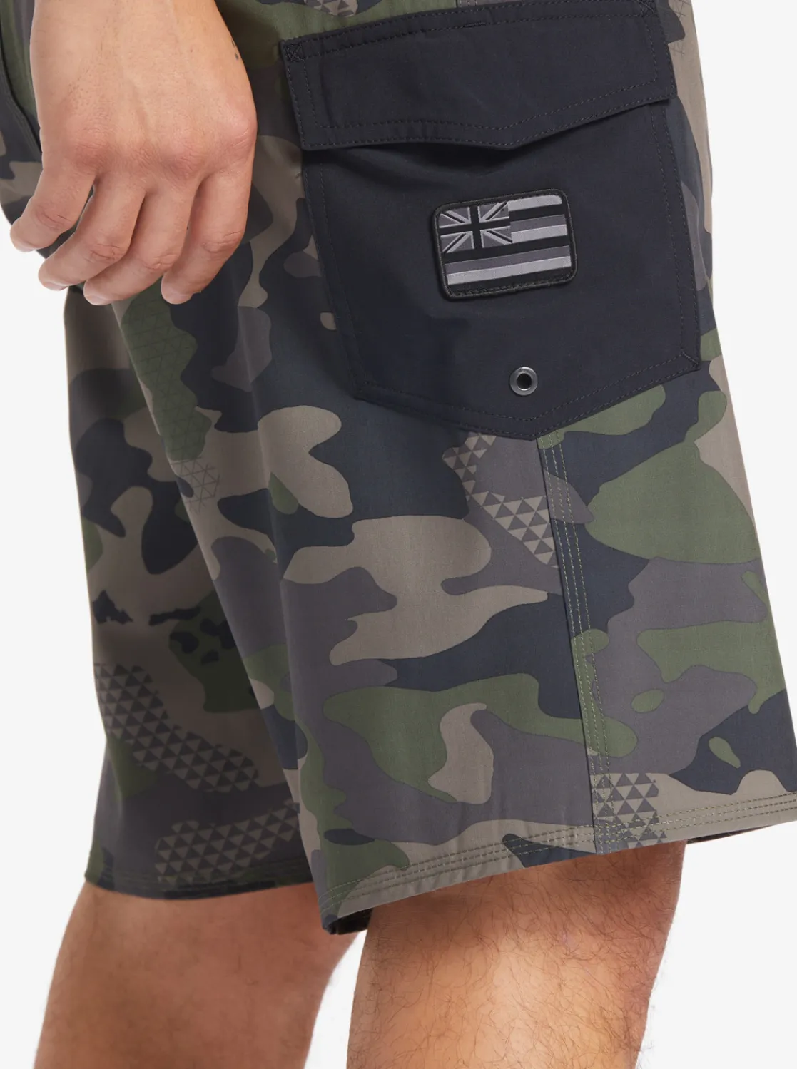 Quiksilver Surfsilk Hawaii Camo 21 21" Boardshorts Thyme Sale